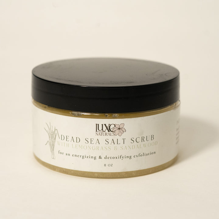 Energizing Dead Sea Salt Scrub