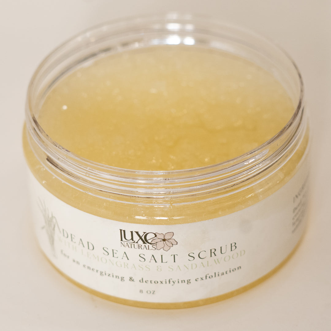 Energizing Dead Sea Salt Scrub